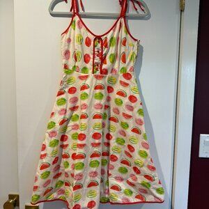 Modcloth Watermelon Sun Dress